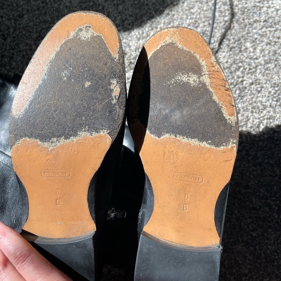 Coach tall leather boots - Picture 4 of 7